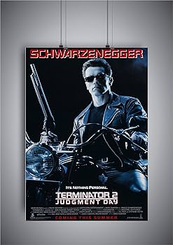 Amazon.co.jp: ポスター アフィッシュ ターミネーター2 クラシック 90